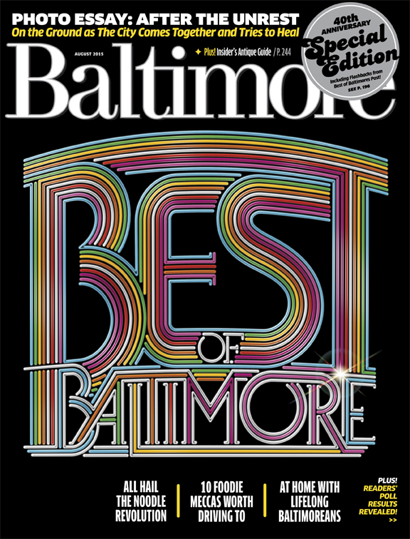 August 2015 Baltimore Magazine