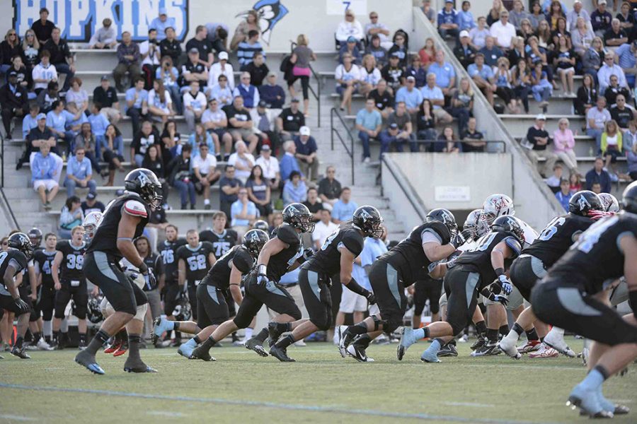 Undefeated Johns Hopkins Football Team Advances in Tournament