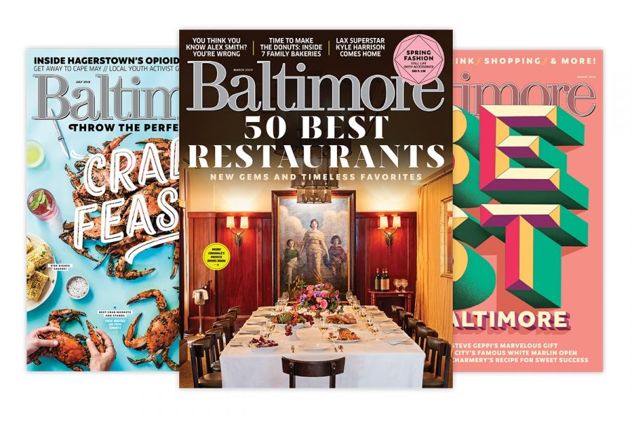 Advertise With Us Baltimore Magazine