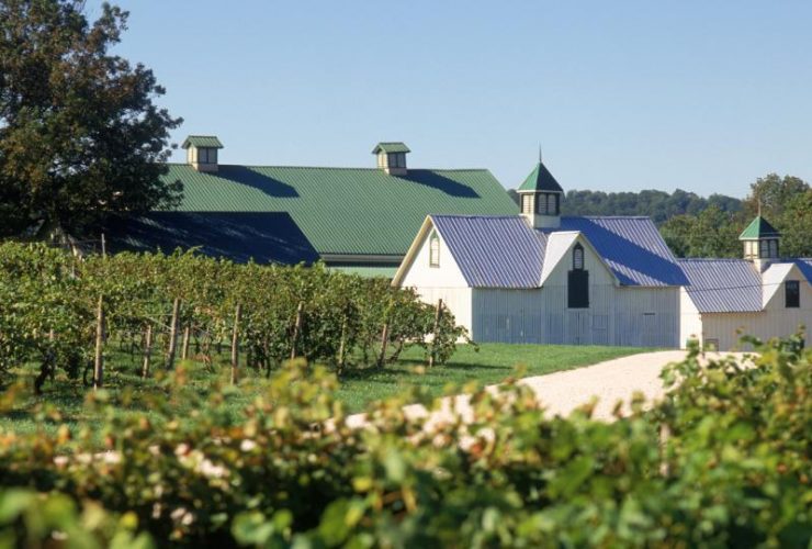 Barns From Driveway