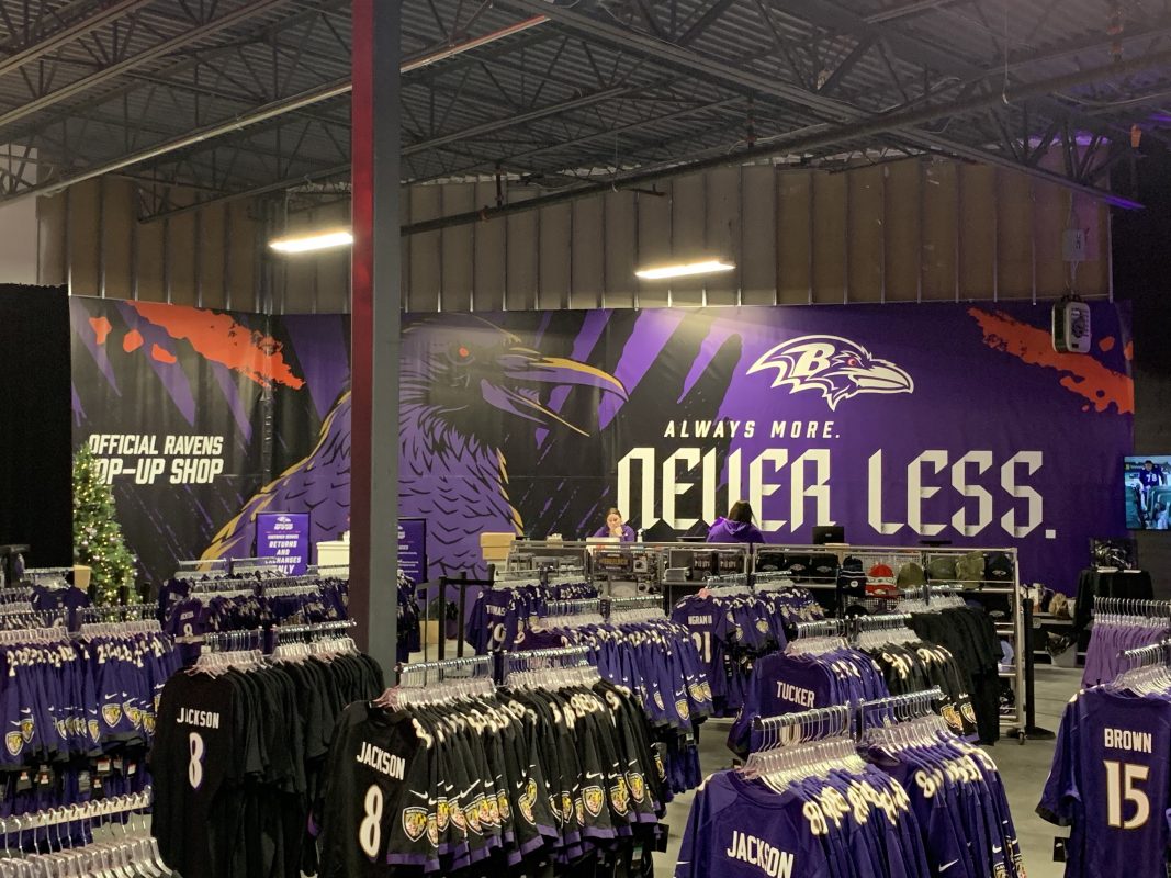 Ravens Pop-Up Shop 
