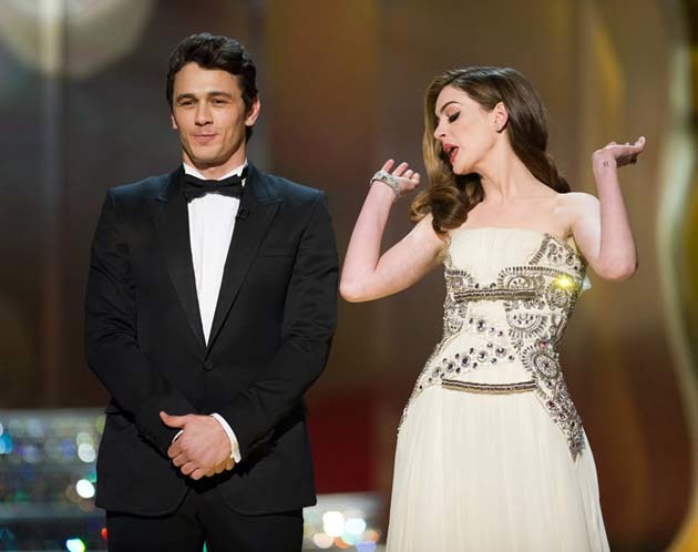 James Franco, Anne Hathaway's 2011 Oscars hosting gig was an 'uncomfortable  blind date,' show writers say