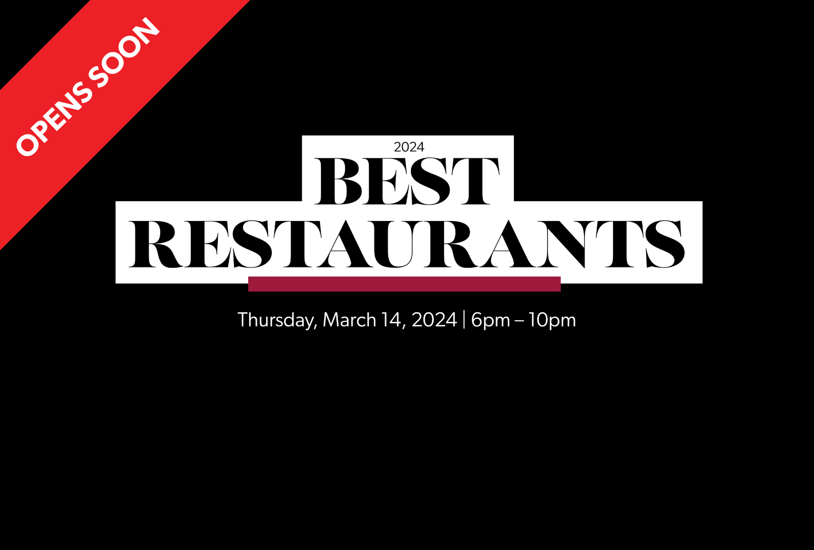 2024 Best Restaurants Event Baltimore Magazine   2024 03.14 Best Restaurants Microsite Featured Image With Flag 1200x80 1 